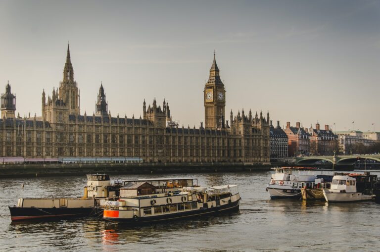 boat on the Thames