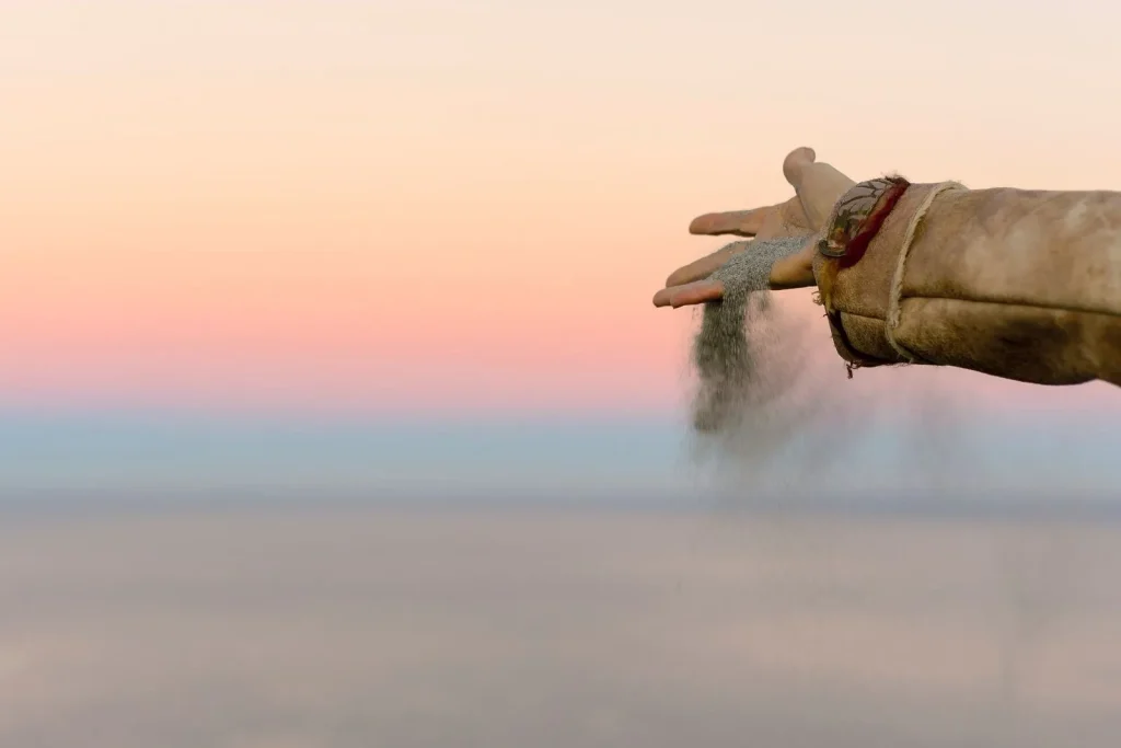 Water cremation ashes