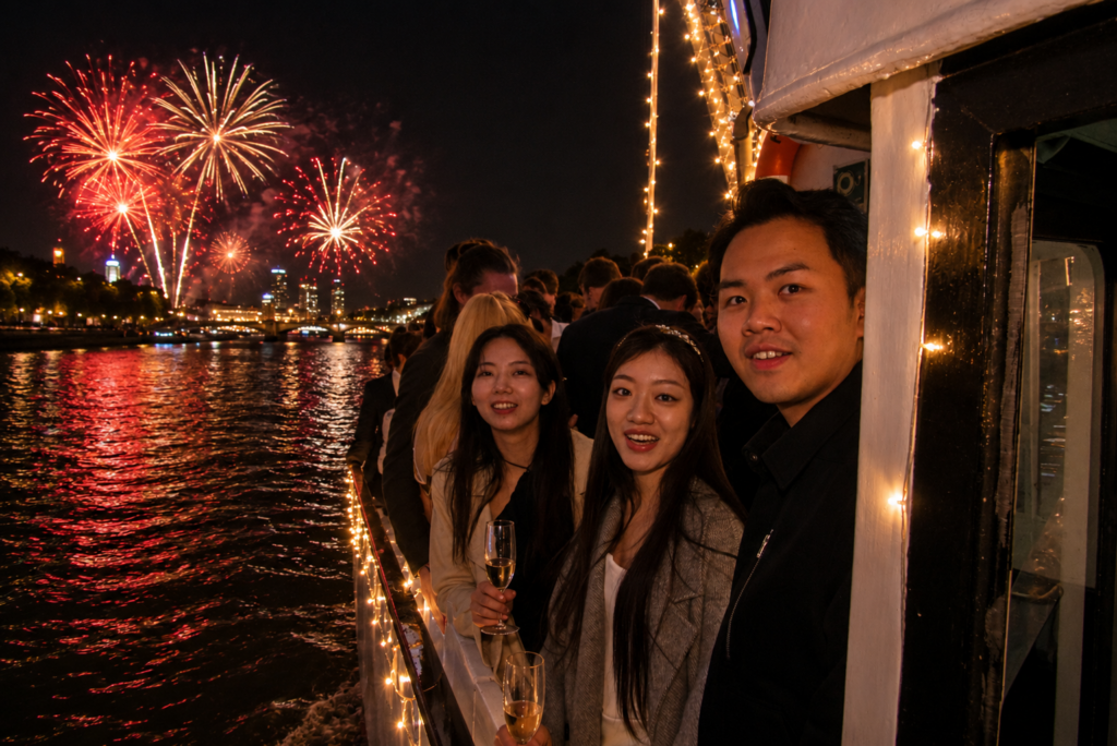 New years Eve on the Thames