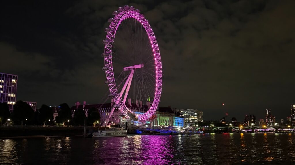 London Eye Thames River Cruise at Night
